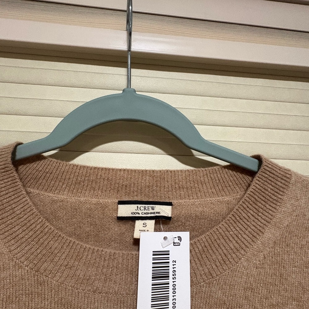 J. Crew Men's Crewneck Sweater - Beige - Picture 2 of 3